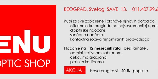 SARADNJA SA OČNOM KUĆOM